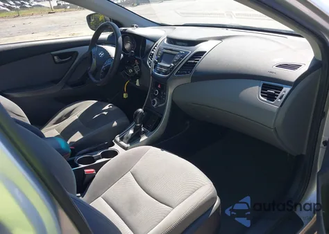 2015 Hyundai Elantra Se from USA, damaged, VIN 5NPDH4AE6FH572486